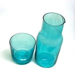 Jonathan Adler bedside Carafe & Glass Set NIB 2pc FabFitFun